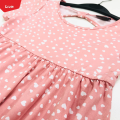 Girls Comfortable Printed Casual Short Sleeve Frock From Levin. 