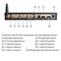 HDMI-compatible Audio Extractor DTS Dolby Digital Audio 5.1 Decoder Coaxial SPDIF PC USB Bluetooth5.0 Input ARC for Home Theatre. 