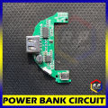 POWER BANK CIRCUIT U SHAPE.