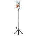 R1 3-In-1 Wireless Bluetooth Remote Selfie Stick With Tripod. 