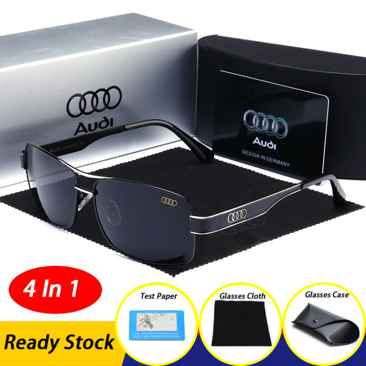 2024 Audi New Men's Polarized Sunglasses UV400 Driver Driving