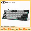 MageGee 60% Customized Wired Mechanical Keyboard, STAR61 Gaming Keyboard, Laptop Office Keyboard. 