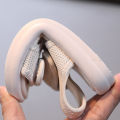 GC Baby Girls Boys Sandals Anti-slip Soft Sole Beach Shoes Mesh Solid Color Lightweight Sandals For 1-4 Years Old Kids.