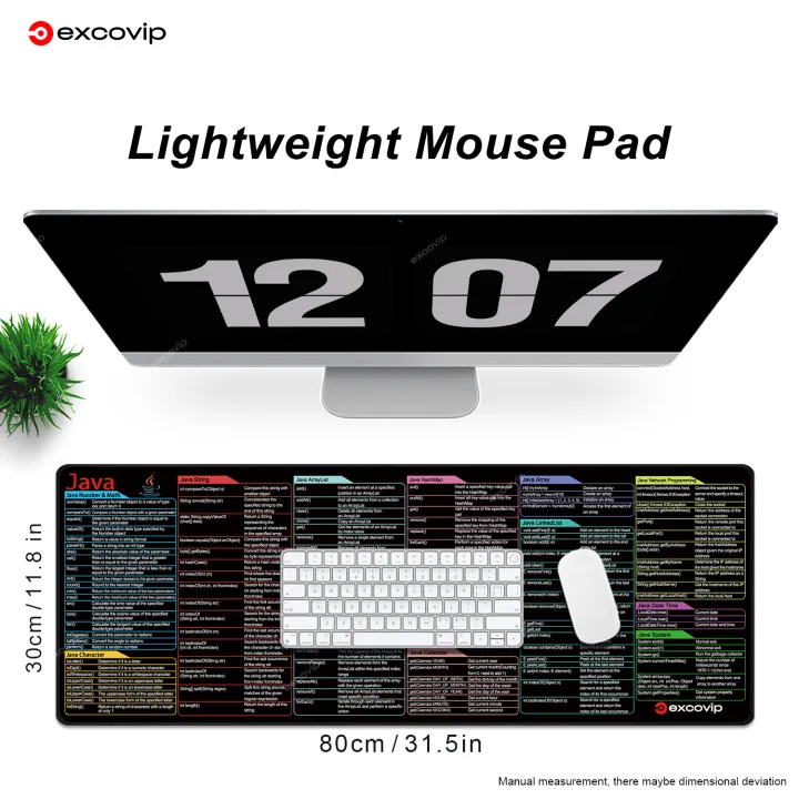 EXCO%20Java%20Programing%20Mouse%20Pad%20Large%20Extended%20Shortcuts%20Keyboard%20Mousepad%20Cheat%20Sheet%20Non-Slip%20Desk%20Mat%20for%20Software%20Engineer%20-%20Image%206