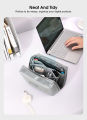 DoomHot Digital Storage Bag Travel Organizer Electronic Gadget Bag USB Cable Storage Bags Accessories U Disk Hard Drive Accessories Storage Bag Electronic Cable Storage Organizer Bag.