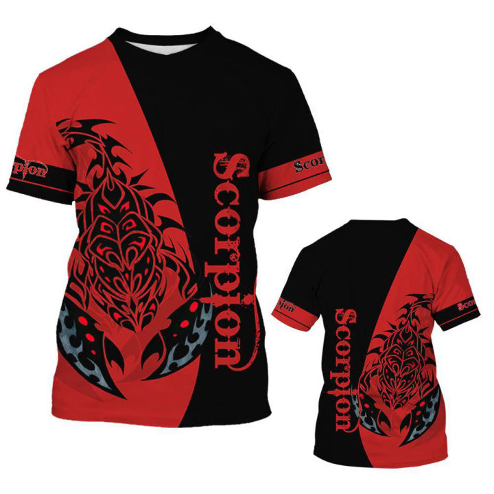 New scorpion T-shirts animal 3D print streetwear men women casual fashion oversized short sleeve t shirt kids tees tops clothing