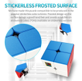 Speed Cube 2x2 of Moyu Meilong3c are Easy Turning and Smooth Play Durable Rubic Cube Toys for Kids and Adults. 