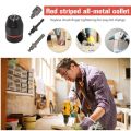 Metal Drill Chuck SDS Shank 1.5-13mm Keyless Electric Drill Chuck Quick Change Converter Mini Keyless Drill Chuck Hardware Tools.