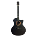 Best Beginner choice New Accoustic Guitar + picks - Black. 