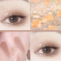 Clover Eyeshadow Palette Dreamy Eye Makeup Lucky Clover Four-color Pearlescent Matte Makeup Makeup Palette Shining And Charming BruberryBeE. 