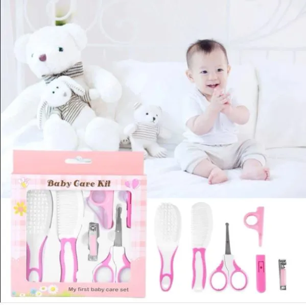 10pcs%20/%20set%20Baby%20Care%20Products%20Newborn%20Nail%20Set%20Nail%20Clipper%20Scissors%20Comb%20Hair%20Brushes%20Kit%20Kids%20Nail%20Clippers%20Kit%2010pcs%20-%20Image%205