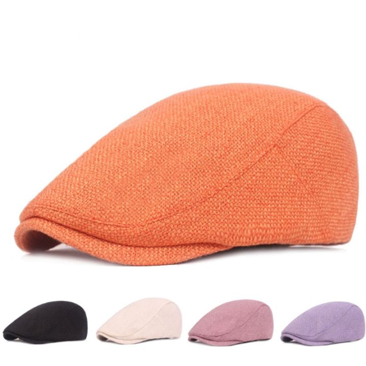Men%20Women%20Cotton%20linen%20Berets%20sombrero%20hombre%20outdoor%20travel%20solid%20Gatsby%20Cap%20Ivy%20Hat%20Driving%20Flat%20Cabbie%20Newsboy%20Cap%20-%20Image%203