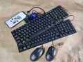USB keyboard optical mouse- with free otg -combo pack.