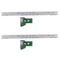2X For SONY PS4 Controller USB Charging Port Socket Board JDS-055 5TH V5 12 pin cable. 
