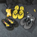 Slippers Men's Summer New Outdoor Trendy Internet Celebrity Flip Flops Men's Personalized Beach Shoes Flip-Flops. 
