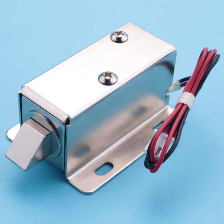 12V Electric Door Lock DC 12V Solenoid Electromagnetic Electric Lock ...