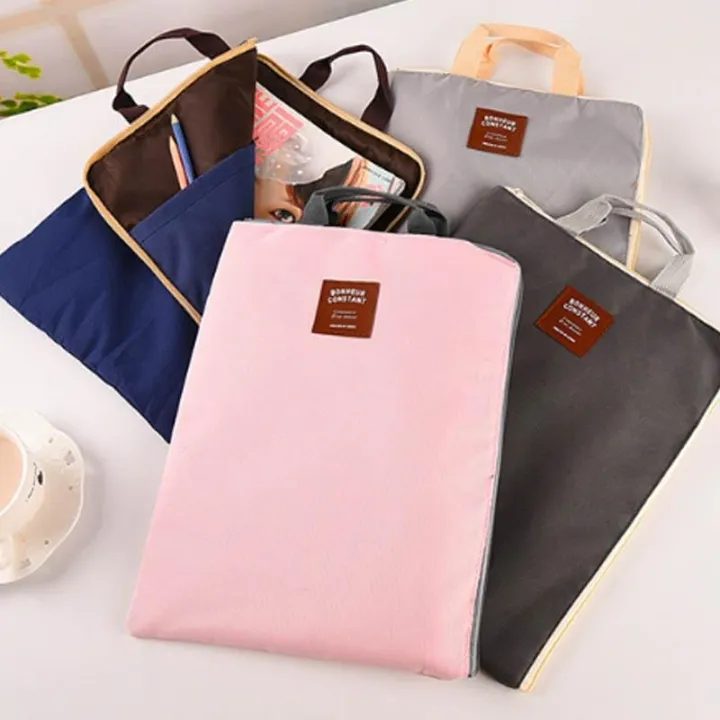 Portable%20Bag%20Multifunction%20A4%20Document%20Storage%20Bags%20Portable%20Oxford%20Cloth%20Briefcase%20Storage%20Bag%20Organizer%20For%20Files%20Notebooks%20Pens%20Computer%20-%20Image%204