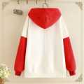 Good Quality Women Cute Cat Fish Printed Cotton Hoodie For Winter.