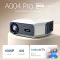 AUN A004 Pro Projector Portable Full HD Home Cinema 4K Movie Decode 1080P Video Projector Electric Focus. 