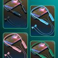 G9 Pro+ Stereo Type-C Charging Long Standby Wireless Neckband Headphone With Microphone. 