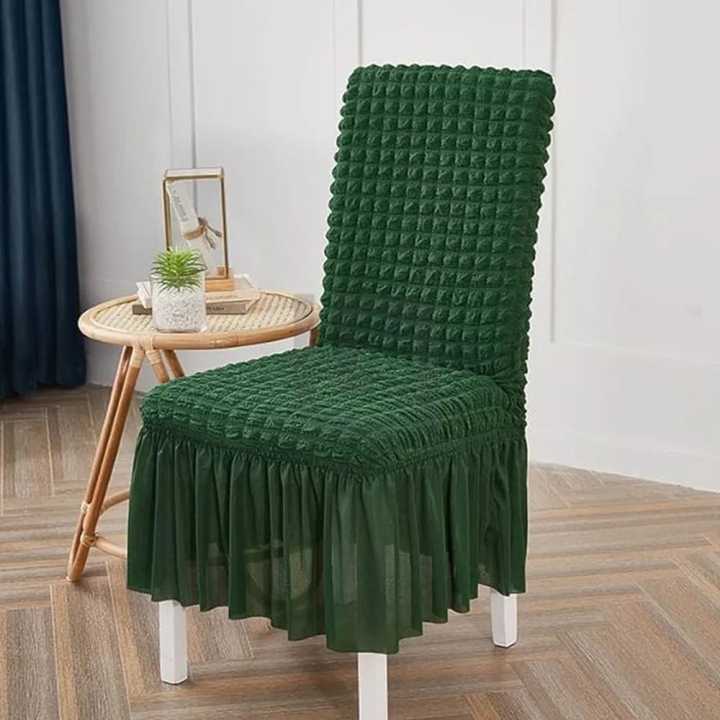 1 pis chair cover turki Elastic Stretch Chair Cover for all dining chair marron colour from Exclusive Tex