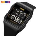 SKMEI Japan Digital movement Menport Watches Military Countdown Alarm Clock 5Bar Waterproof LED Light Wristwatch.