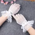 Full Finger hand Gloves Net hand Gloves 1pair for women and girs.