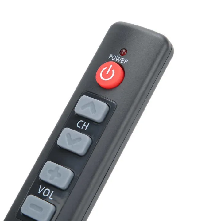 learning%20remote%20control%20Learning%20Remote%20Control%20with%206%20Big%20Buttons%20Smart%20Controller%20for%20TV%20STB%20DVD%20DVB%20HIFI%20VCR%20Gray%20-%20Image%204