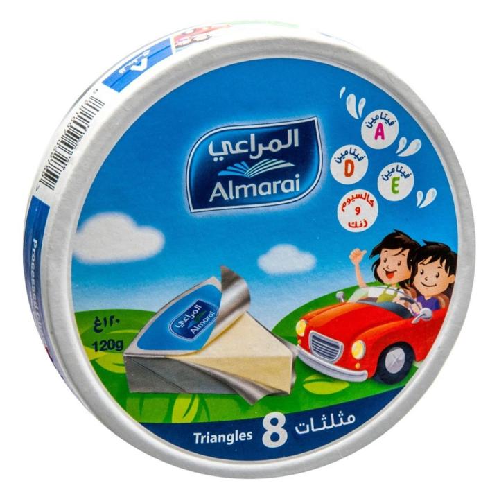 Almarai Cheese Triangles 8 Cheese 120gm