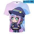 New Game Gacha Life 3D Print T-shirt Men Women Summer Cute Fashion Casual T Shirt Cartoon Anime Harajuku Streetwear Tee Tops. 