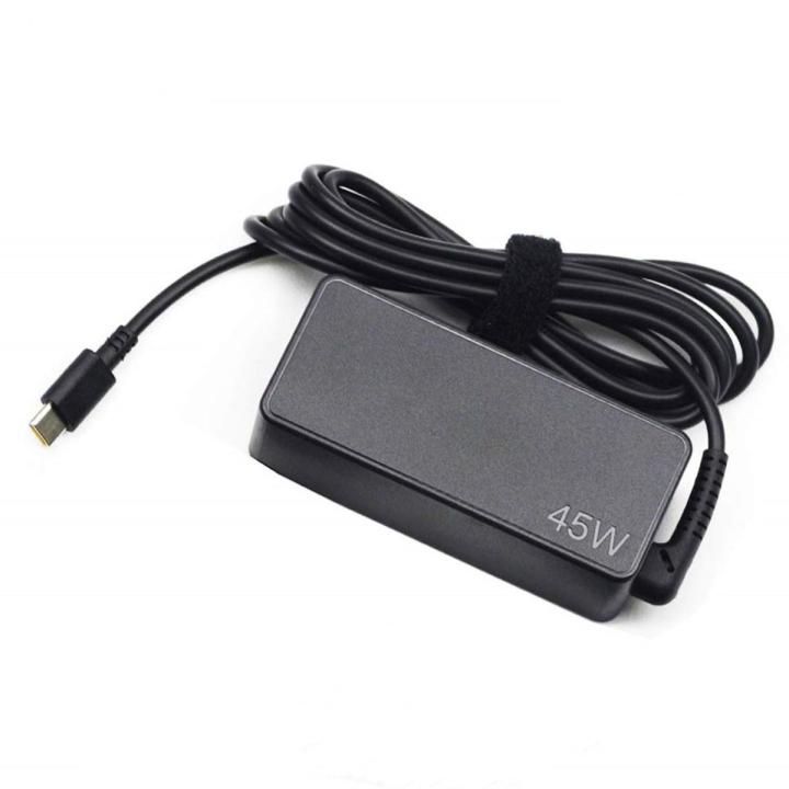 Laptop Power Charger Adapter 45W Type-C for Lenovo