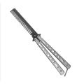 【Exclusive】 Steel Cutter Practice Butterfly Cutter Folding Outdoor Camping Tool Cepillo Pelo Comb Barber.