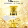 Aichun beauty 24k pure gold peeling gel for face & body 100 ML.