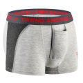 Men's underwear bullet separation boxer briefs scrotum support bag pant function youth modal physiological boxer briefs. 