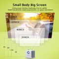 Q2 HD Mini Movie Projector Portable Home Theater Projector Movie Projector For Indoor Outdoor Travelling Use. 