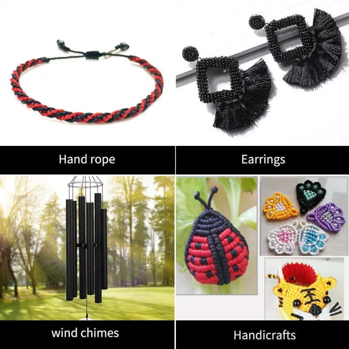 1.5mm%20Black%20Nylon%20Cord%20Satin%20String%20/%20Glazy%20Cord%20for%20Craft,%20Chinese%20Knotting,%20Necklaces,%20Bracelet%20Jewelry%20Making%20-%20Image%203