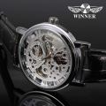 A generation of foreign trade wholesale t Winner watch full hollow men's and women's lovers mechanical watch.
