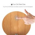 MINI330 Retro Wooden Bluetooth Speakers Touch Operation Panel Small Desktop Subwoofer Home Hi-fi Stereo Sound Box Caixa De Som. 