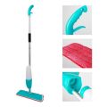 Floor Mop with Removable Washable Cleaning Pad and Integrated Water Spray Mechanism. 