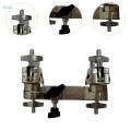 Cymbal Stand Multi Clamp Mount Cymbal Clip Drum Parts Metal Drum Extension Clamp for Cowbell Drum.