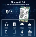 EDUP WiFi7 Intel BE200 Network Card 8774Mbps Wifi Adapter Bluetooth 5.4 Tri Band 2.4G/5G/6GHz BE200NGW M.2 NGFF Wireless Adapter. 