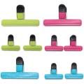 9 Pack Food Bag Clips Kitchen Clips Chip Bag Sealing Clips (3 BIG & 6 Small Size ). 