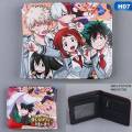 [BestGO]Fashion New Style Short Section Anime Boku No Hero Academia Wallet Storage Bag Card Package. 