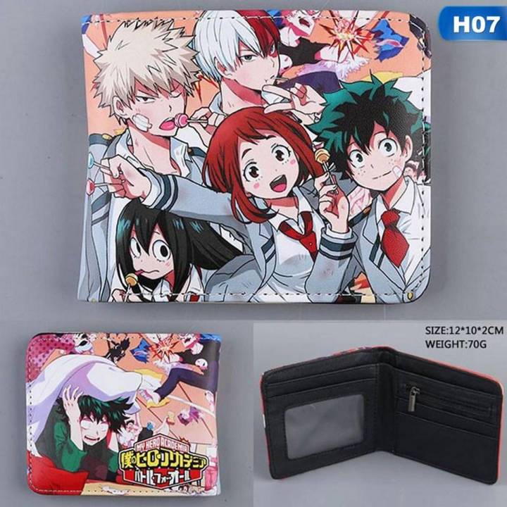 [BestGO]Fashion New Style Short Section Anime Boku No Hero Academia Wallet Storage Bag Card Package