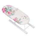 Tabletop Ironing Board, Folding Ironing Table Multi Uses Steel Leg Stable Small Smooth Portable for Home for Travel for Collars for Sleeve. 