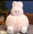 Saite Dudu long-haired duck plush toy cute chubby little white duck pink rabbit grizzly panda doll doll pillow.