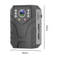 1080P HD Body Camera 2 Inch IPS Touch Screen Night Vision Law Enforcement Recorder Security Guard Mini Camcorders with Back Clip.