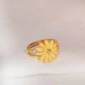 Weddings Party Rings Fashionable Dubai Gold Polish Lovely Design Finger Ring For Girls Jewelry For Mother's Wife Gifts On Demand Fashion Ring. 