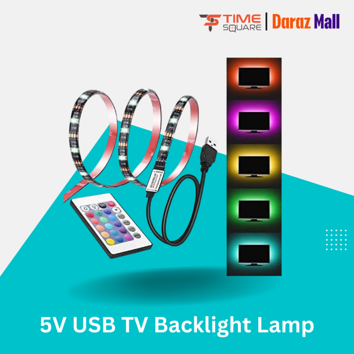 Smart WIFI LED Strip Lights 5V USB TV Backlight Lamp 5050 RGB Flexible ...