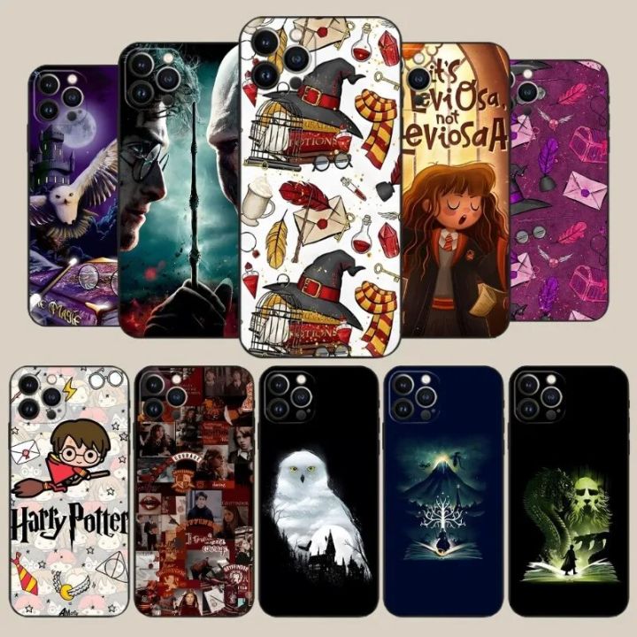 Harrys Potters Phone Case Funda For IPhone Apple 12 Pro 13 Mini 11 14 Max  Xr X Xs 6s Plus Design Back Cover